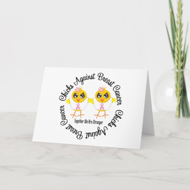 Chicks Against Breast Cancer Card (Front)