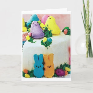 ***CHICKS AND BUNNIES*** SAY HAPPY **EASTER*** CARD