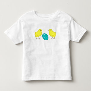 Chicks And Easter Egg  Toddler T-Shirt