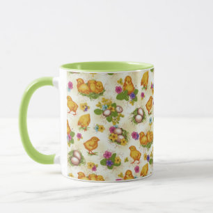 Chicks and Easter Eggs Mug