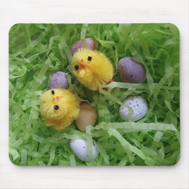 Chicks and Eggs Mouse Pad (Front)
