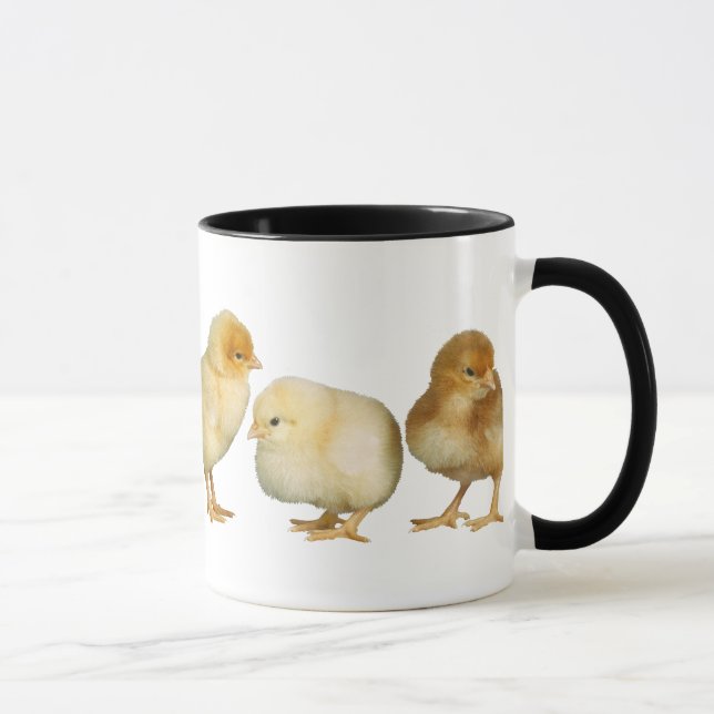 chicks crossing mug (Right)