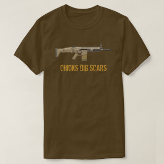 Chicks Dig (FN) Scars T-Shirt
