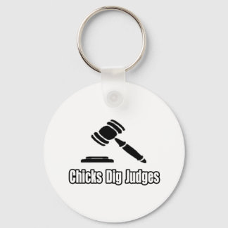 Chicks Dig Judges Key Ring