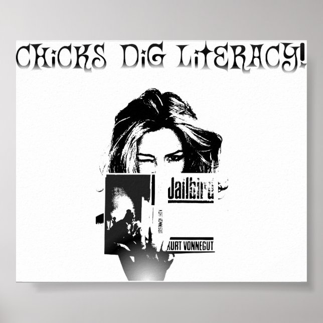 Chicks Dig Literacy Poster (Front)