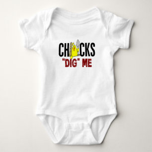 Chicks Dig Me Baby Bodysuit