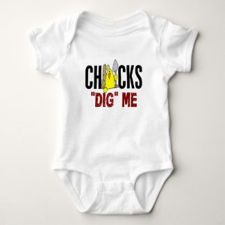 Chicks Dig Me Baby Bodysuit
