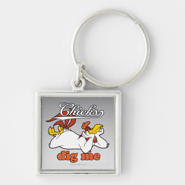 Chicks Dig Me Key Ring (Front)