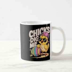 Chicks Dig Me Toddler Boy Easter Boys Easter Toddl Coffee Mug