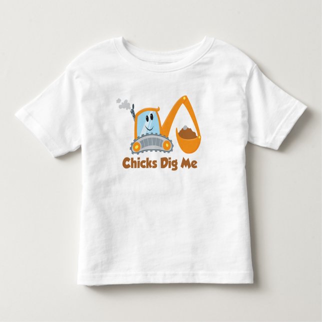 Chicks Dig Me Toddler T-Shirt (Front)