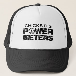 Chicks Dig Power Metres Trucker Hat