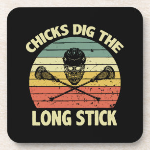 Chicks Dig The Long Stick Coaster