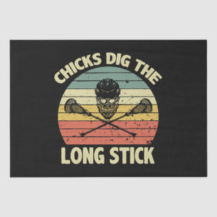Chicks Dig The Long Stick Tissue Paper