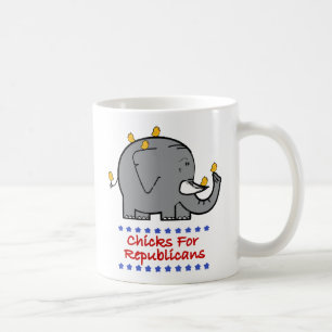 chicks for republicans mug