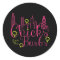 Chicks from the Burbs Stickers Black BG