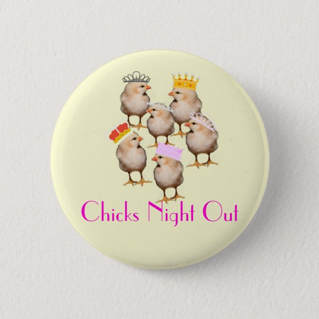 CHICKS NIGHT OUT BADGE (Front)