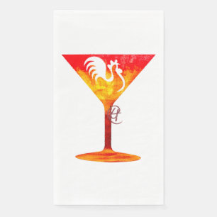 Chicktini Martini Art Napkin