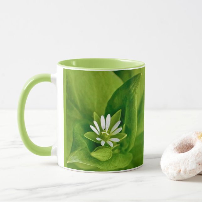 Chickweed Flower Mug (With Donut)
