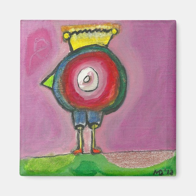 CHICKWOMAN Magnet (Front)