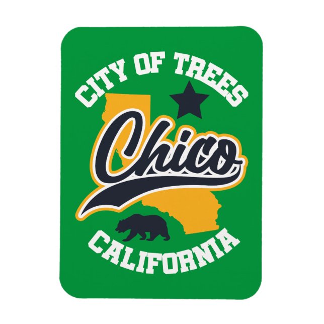 Chico, California Magnet (Vertical)