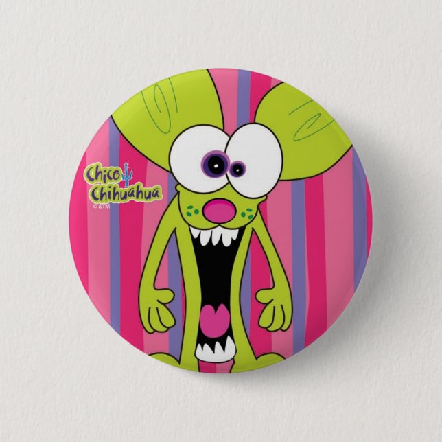 Chico Chihuahua guauu 6 Cm Round Badge (Front)