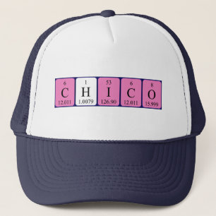 Chico periodic table name hat