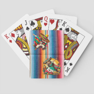 Chico y Chica Playing Cards