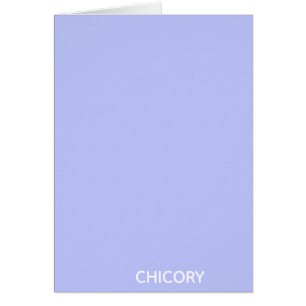 Chicory Flower blue colour name
