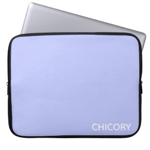 Chicory Flower blue colour name Laptop Sleeve