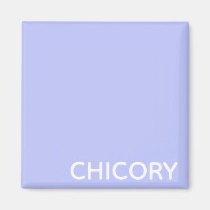 Chicory Flower blue colour name Magnet