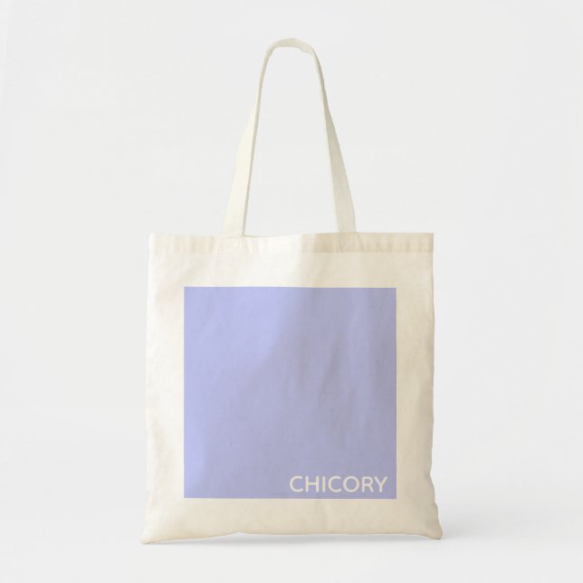 Chicory Flower blue colour name Tote Bag (Front)