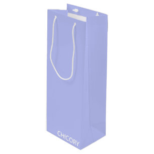Chicory Flower blue colour name Wine Gift Bag