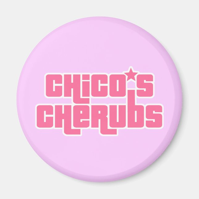 Chico's Cherubs Logo Magnet (Front)