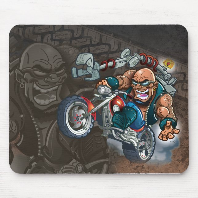 Chico's Chopper Mousepad (Front)