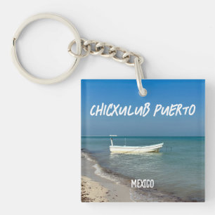 Chicxulub Puerto, Mexico - Acrylic Keychain