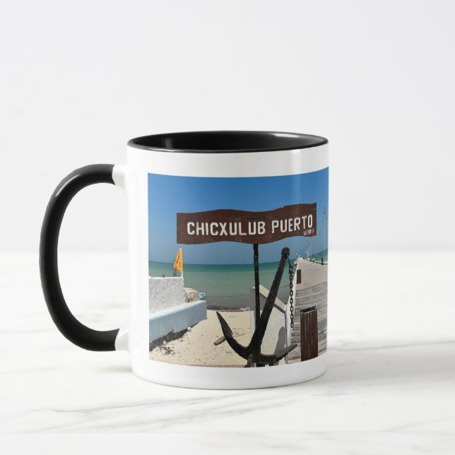 Chicxulub Puerto, Mexico - Combo Mug (Left)