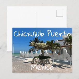 Chicxulub Puerto, Mexico - Standard Postcard
