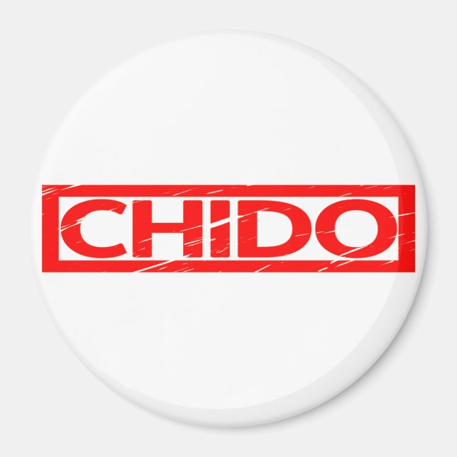 Chido Stamp Magnet (Front)