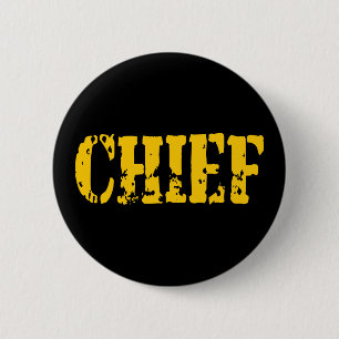 CHIEF 6 CM ROUND BADGE