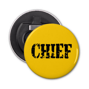 CHIEF BOTTLE OPENER
