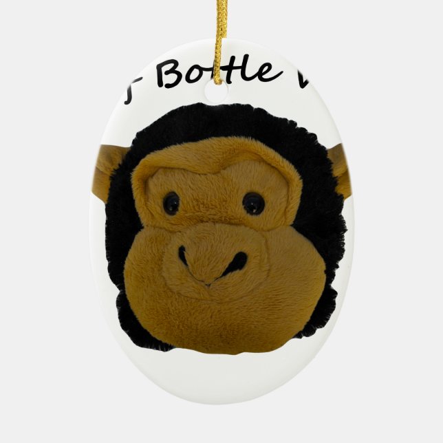 Chief Bottle Washer Ceramic Tree Decoration (Front)