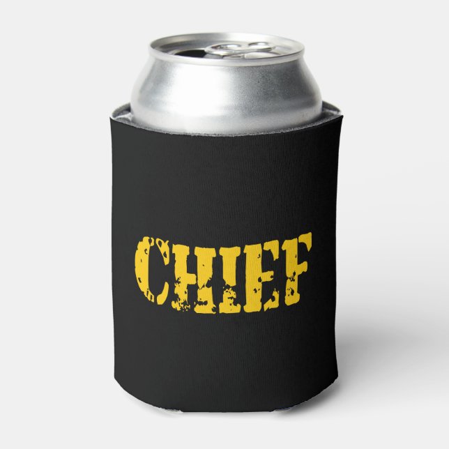 CHIEF CAN COOLER (Can Front)