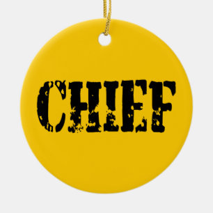 CHIEF CERAMIC ORNAMENT