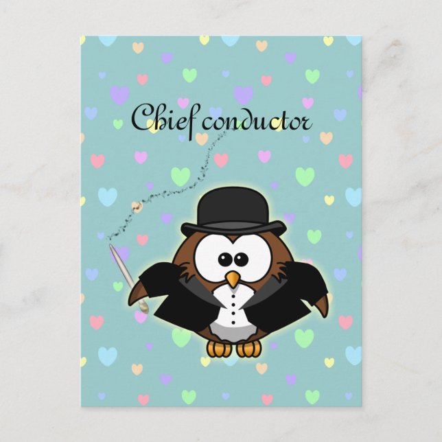 chief conductor postcard (Front)