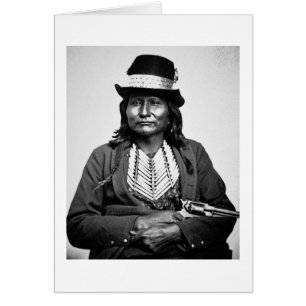 Chief Esatonyett, 1869 (b/w photo)