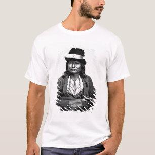Chief Esatonyett, 1869 (b/w photo) T-Shirt