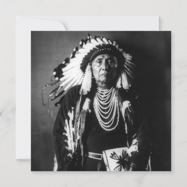 Chief Joseph Invitation (Front)