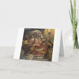 Chief Joseph & Nature Quote Gifts Tees & Cards