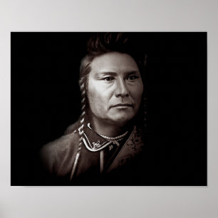 Chief Joseph of the Nez Perce American indian Poster