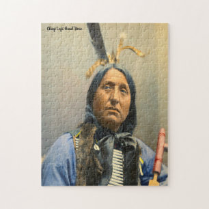 Chief Left Hand Bear Jigsaw Puzzle